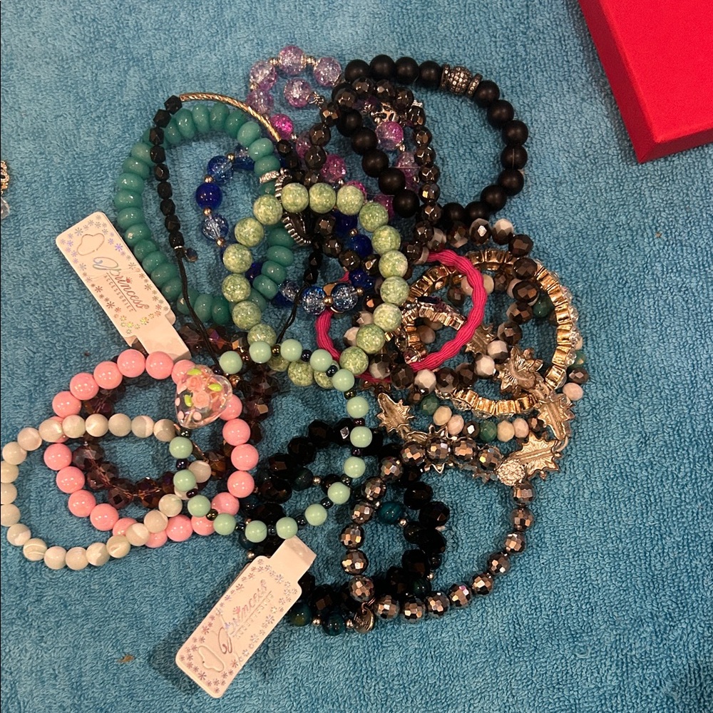 Elegant Beaded Bracelet Set